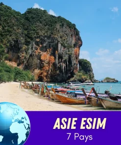 Asie eSIM 7 pays