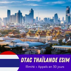 dtac thailand illimite 30 jours