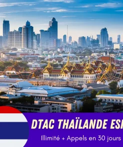 dtac thailand illimite 30 jours