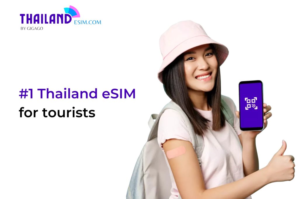 L'eSIM thaïlandaise est l'une des meilleures cartes SIM Truemove