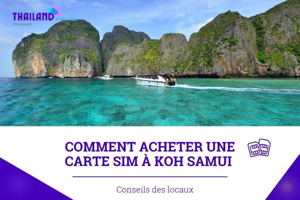 carte SIM à Koh Samui