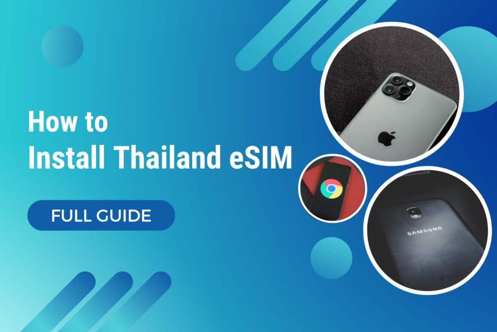 How to install Thailand eSIM