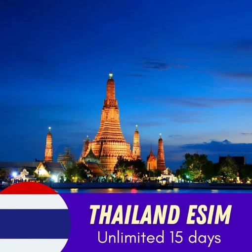 Thailand eSIM Unlimited Data + Calls 15 days
