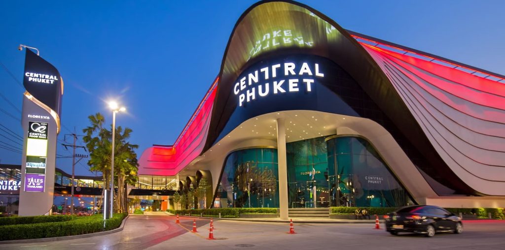 Buy Thailand sim at large shopping mall - Central Festival Phuket