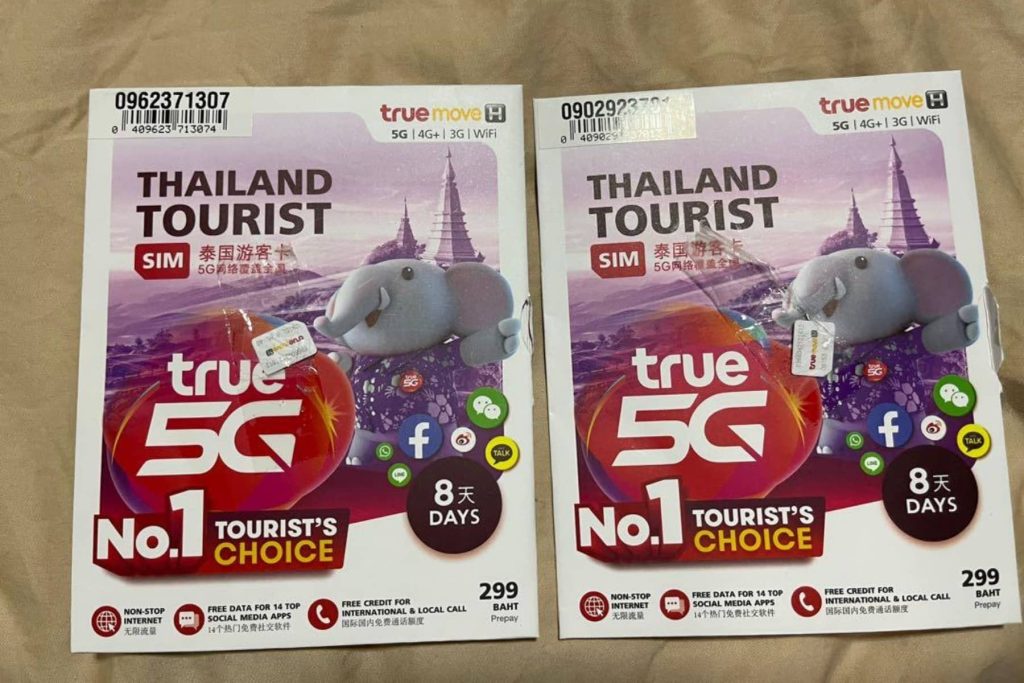 Truemove H offer reasonable prices on eSIM and SIM cards