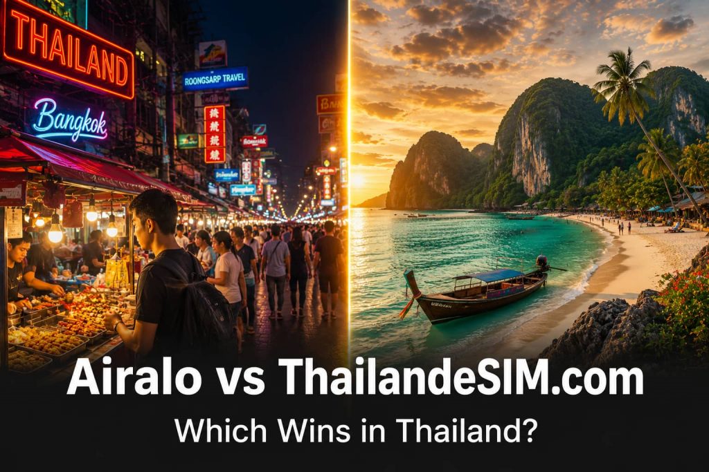 Airalo vs ThailandeSIM.com