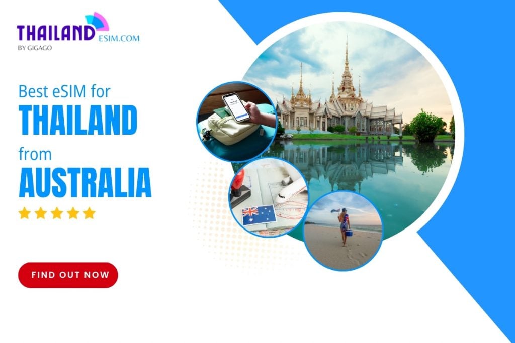 Best eSIM Thailand from Australia