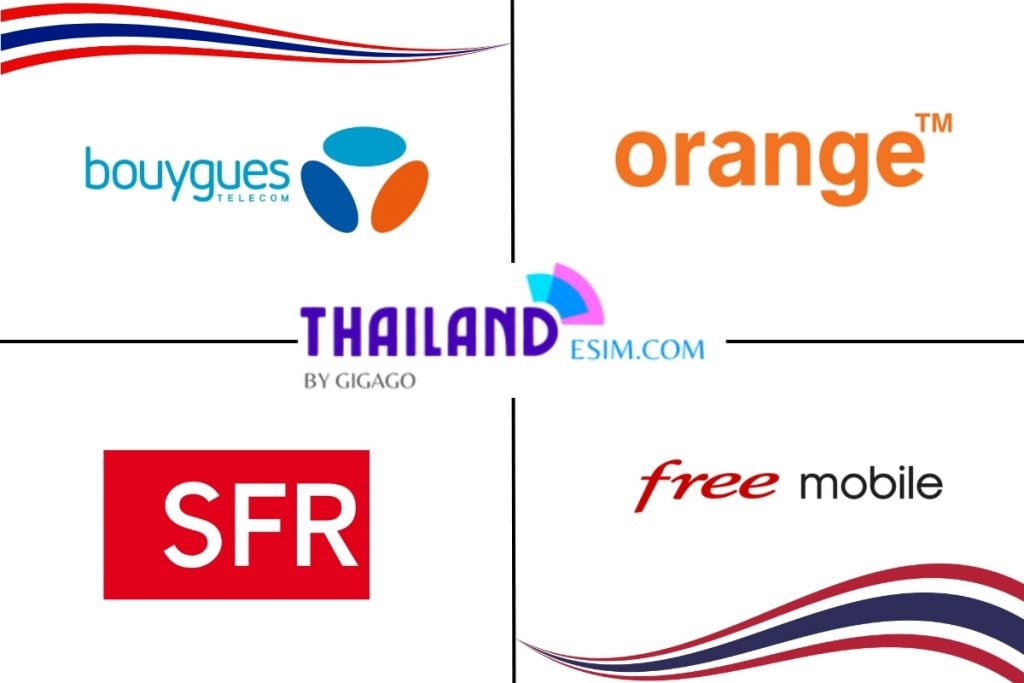 Thailand eSIM vs other network roaming from France