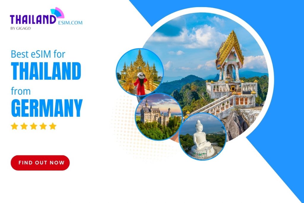 eSIM for Thailand from Germany