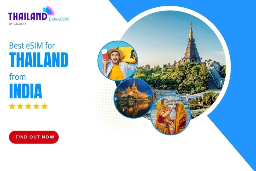 Best eSIM Thailand from India