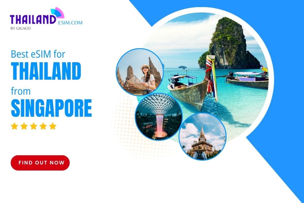 Best eSIM Thailand from Singapore